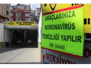 Oto Yıkamacıdan ‘Korona Virüsü’ Kampanyası