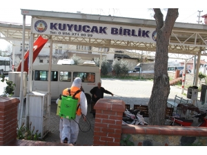 Kuyucak’ta Ortak Yaşam Alanları Dezenfekte Edildi