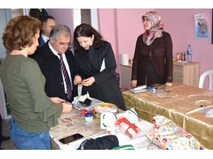 Erdek Kaymakamı Çalık’tan, Halk Eğitim Merkezine Ziyaret