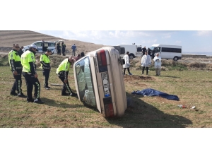 Otomobil Takla Attı, Kayınvalide Öldü, Gelin Ağır Yaralı