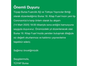 Tüyap’ın Kitap Fuarına Virüs Darbesi