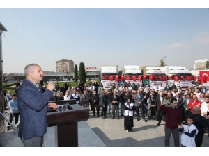 Gebze’den İdlib’e 10 Tır Dolusu Yardım Malzemesi Gönderildi