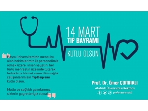 Çomaklı: “14 Mart Tıp Bayramı Kutlu Olsun”