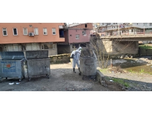 Ormanlı Belediyesi Koronavirüs’e Karşı Tüm Beldeyi Dezenfekte Etti