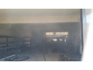 Sanayide Korkutan Yangın