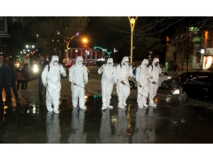 Erzincan Belediyesi, Korona Virüse Karşı Dezenfekte Çalışması Yaptı