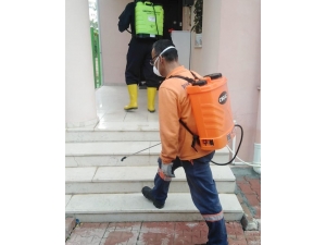 Mut’ta Koronavirüse Karşı 7/24 Dezenfekte Yapılıyor