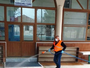 Osmaniye’de Dezenfekte Çalışması