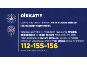 Emniyetten Vatandaşları Uyarı