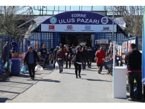 Edirne’de Sosyete Pazarına Korona Virüs Önlemi