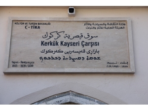 Tarihi Kayseri Çarşısı’nın Onarımı Türkiye Tarafından Yapıldı