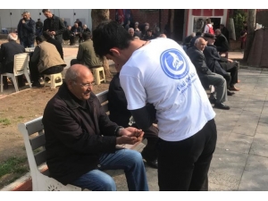 Adıyaman Ülkü Ocaklarından Kolonya İkramı