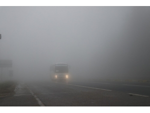 Bolu Dağı’nda Yoğun Sis Etkili Oluyor