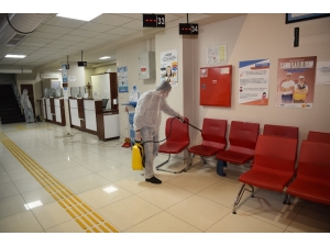 Meski, Korona Virüse Karşı İlaçlama Yaptı