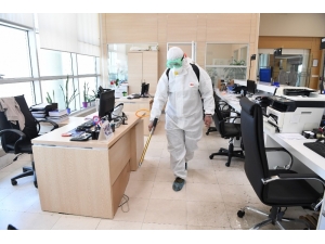 Başkan Esen: "İnsan Sağlığına Zararı Olmayan Dezenfektanlar Kullanıyoruz"