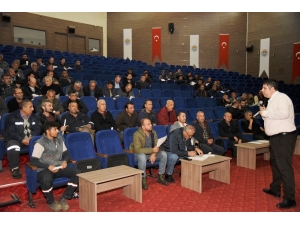 Toroslar Belediyesi Personeli, İş Güvenliği Eğitiminden Geçti
