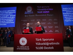 Gençlik Ve Spor Bakanlığı İle Nuh Naci Yazgan Üniversitesi Arasında Protokol İmzalandı