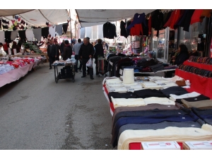 Korona Virüsü Keşan Pazarında Alışverişi Vurdu