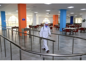 Alkü’de Dezenfekte Yapıldı