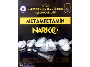 Bitlis’te 107 Gram Metanfetamin Ele Geçirildi