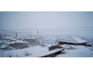 Bozüyük’te Kar Yağışı Etkili Oldu