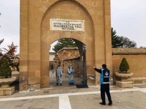 Hacıbektaş Veli Müzesi Dezenfekte Edildi