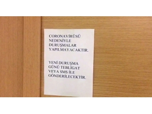 Anadolu Adliyesinde ‘Korona Virüsü’ Tedbirleri Kapsamında Bazı Duruşmalar Ertelendi