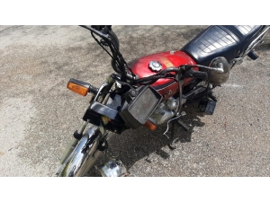Tartıştığı Kişinin Motosikletini Yaktı