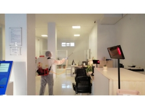 Yepaş’ta Dezenfekte İşlemleri