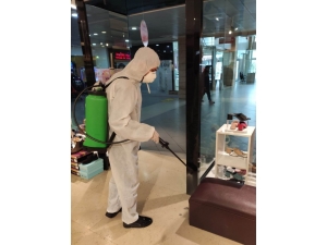 Basın Kültür Sarayı Dezenfekte Edildi