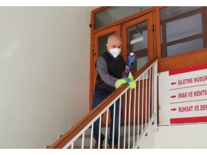 Kırklareli’de Tüm Kurumlarda Dezenfekte Çalışmaları
