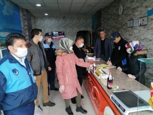 Çaldıran’da Korona Virüse Karşı Denetimler Sıklaştırıldı