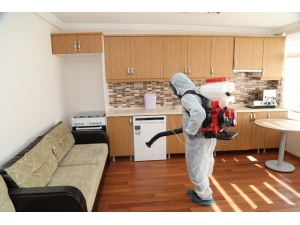 Gebze Belediyesi Huzur Evini Dezenfekte Etti