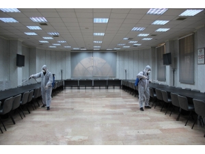 Gaziantep Ticaret Borsası Dezenfekte Edildi