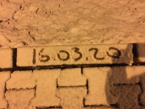 Kayseri Mart Ayında Beyaza Büründü