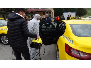 İstanbul’da Taksilerde Ve Taksi Duraklarında Korona Virüs Önlemi