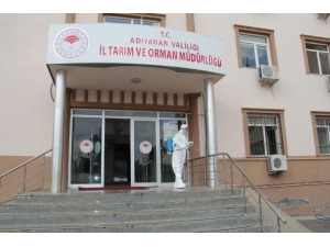 Tarım Ve Orman Müdürlüğünde Korona Dezenfeksiyonu