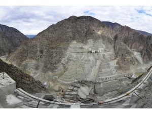 Yusufeli Barajı Gövde Yüksekliği 196 Metreye Ulaştı