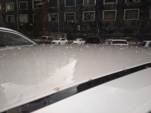 Diyarbakır’da Dolu Yağışı Hayatı Olumsuz Etkiledi