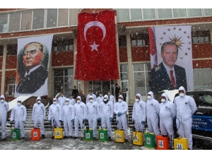 Büyükşehirin Dezenfekte Timleri İşbaşında