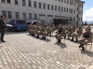 Jandarmaya Korona Virüs Eğitimi