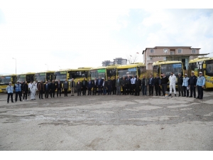 Gaziantep’te Özel Halk Otobüsleri Ve Ticari Taksiler De Dezenfekte Edildi