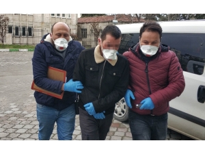 Polis, Şüphelileri Adliyeye Maskeyle Sevk Ediyor