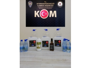6,5 Litre Sahte Alkol Ele Geçirildi