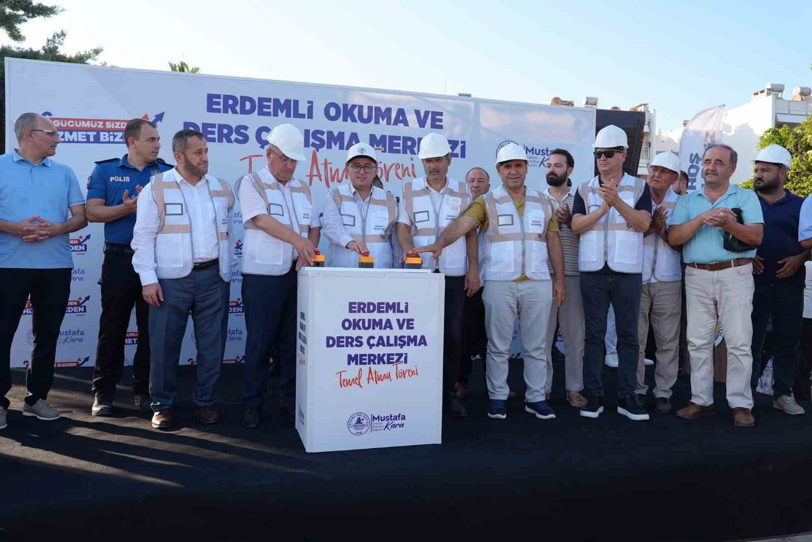 erdemli-okuma-ve-ders-calisma-merkezi-nin-temeli-atildi
