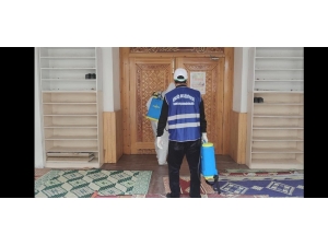 Erciş’te Dezenfekte Çalışması