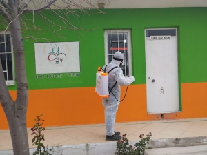 Kınık Ve Çiğli’de Koronavirüsüne Karşı Dezenfekte