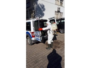 Selendi’de Dezenfekte Çalışmaları Sürüyor