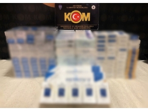 Ev Aramasında Kaçak Sigara Ele Geçirildi