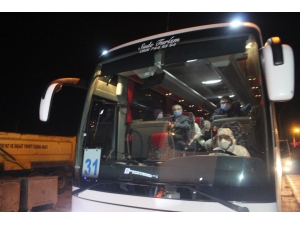 Avrupa’dan Dönen 164 Kişi Kocaeli’ye Getirildi